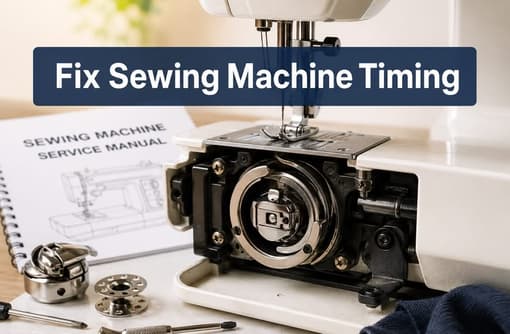 How to Fix Timing on a Sewing Machine (When to DIY)