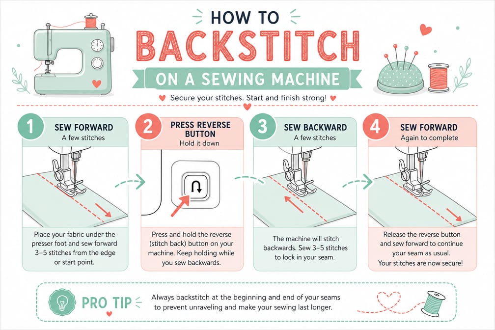 Backstitch vs Lockstitch: What's the Difference
