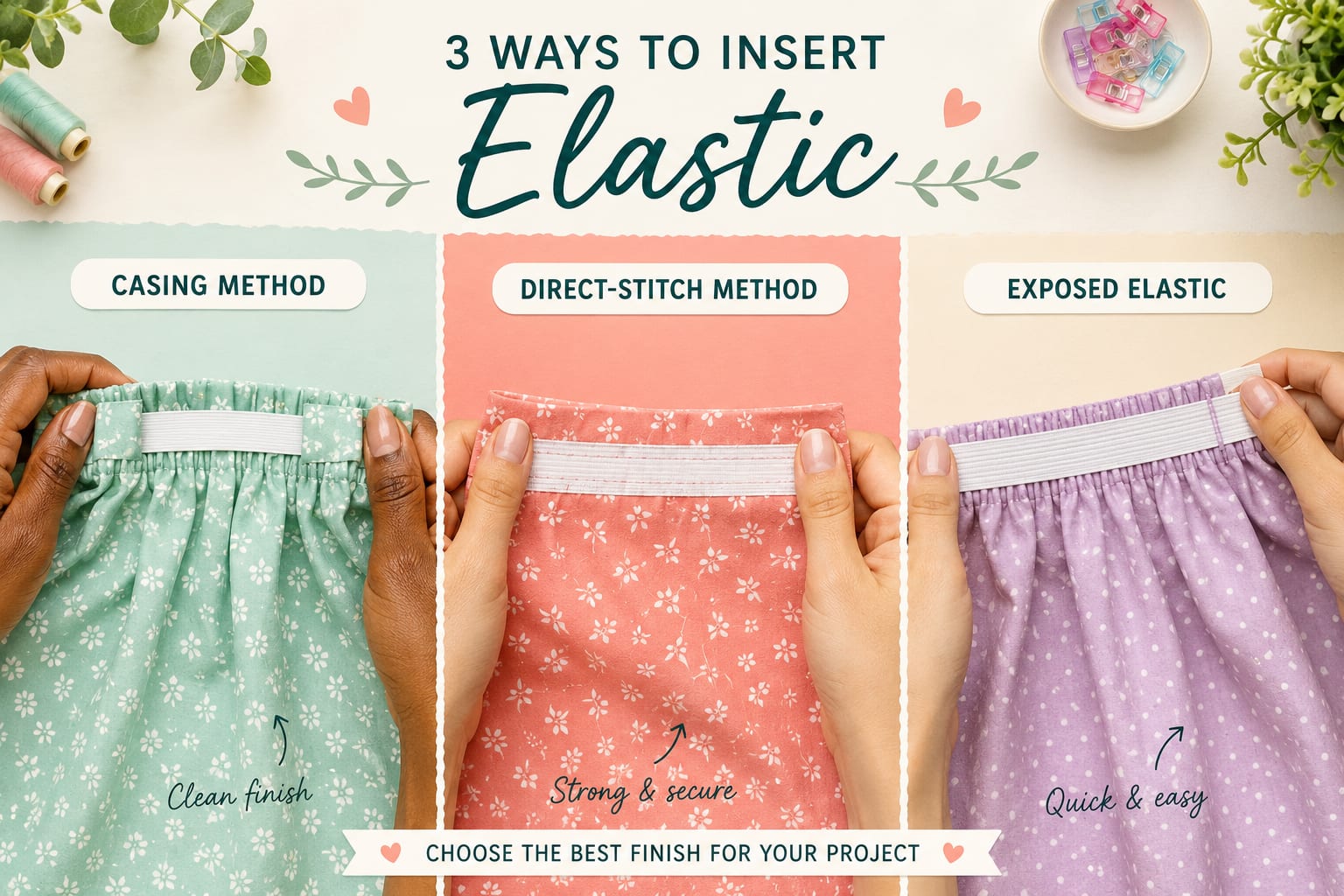 Casing Method vs Direct Stitch Elastic: Which Is Better?