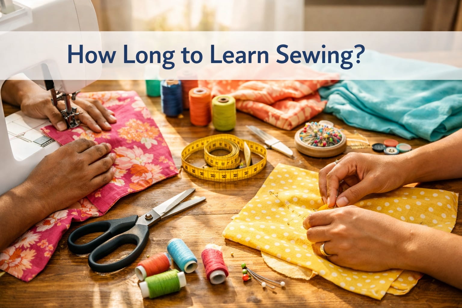 How Long Does It Take to Learn to Sew?