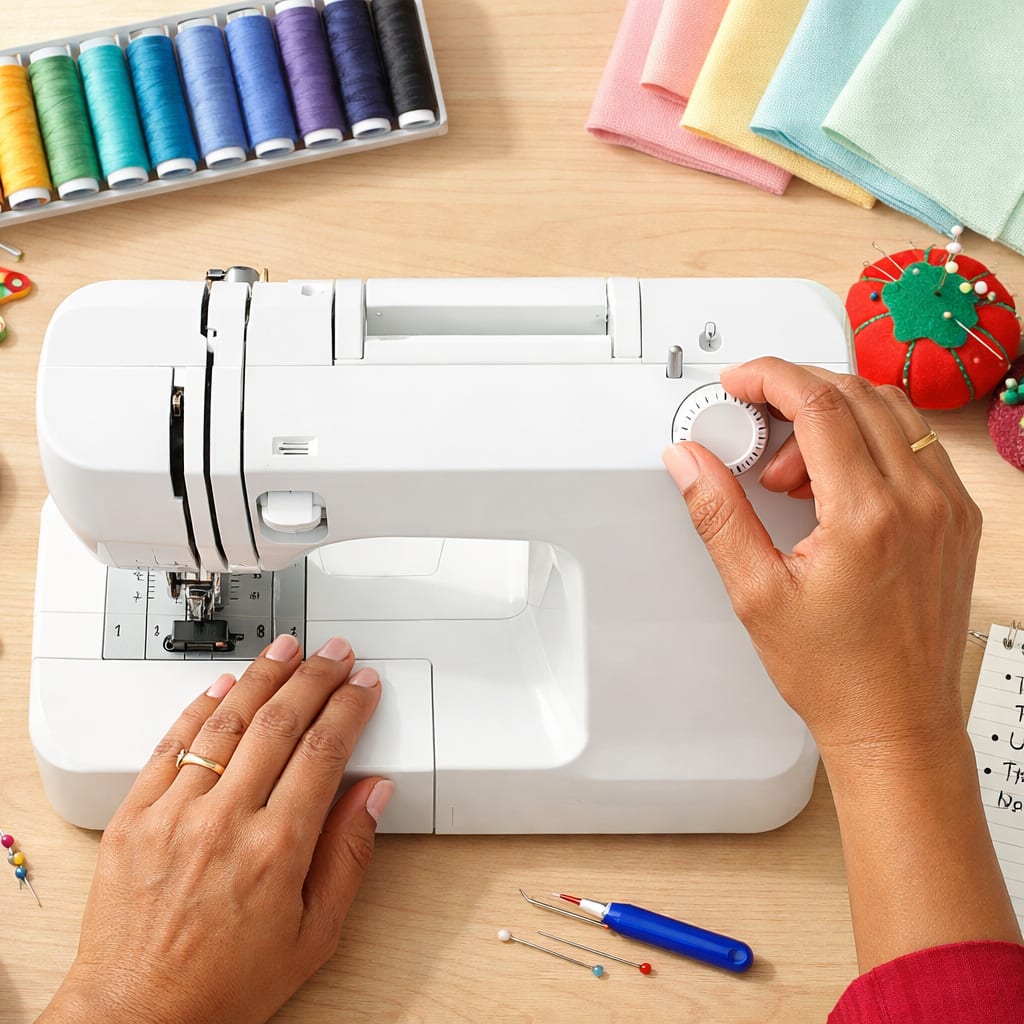 How to Adjust Upper Thread Tension on Your Sewing Machine