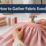 How to Gather Fabric Evenly
