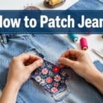 How to Patch Jeans (Visible and Invisible)