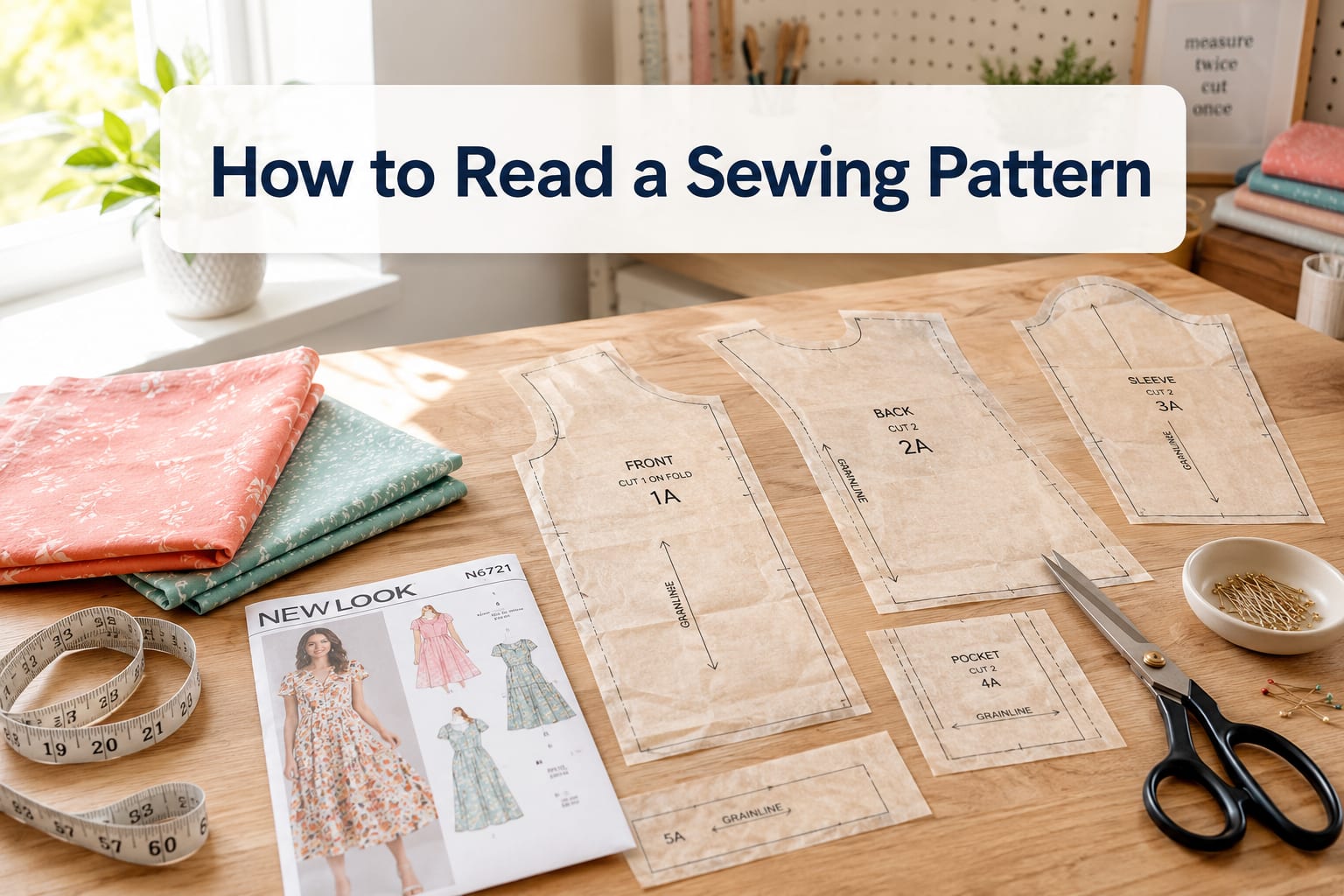 How to Read a Sewing Pattern