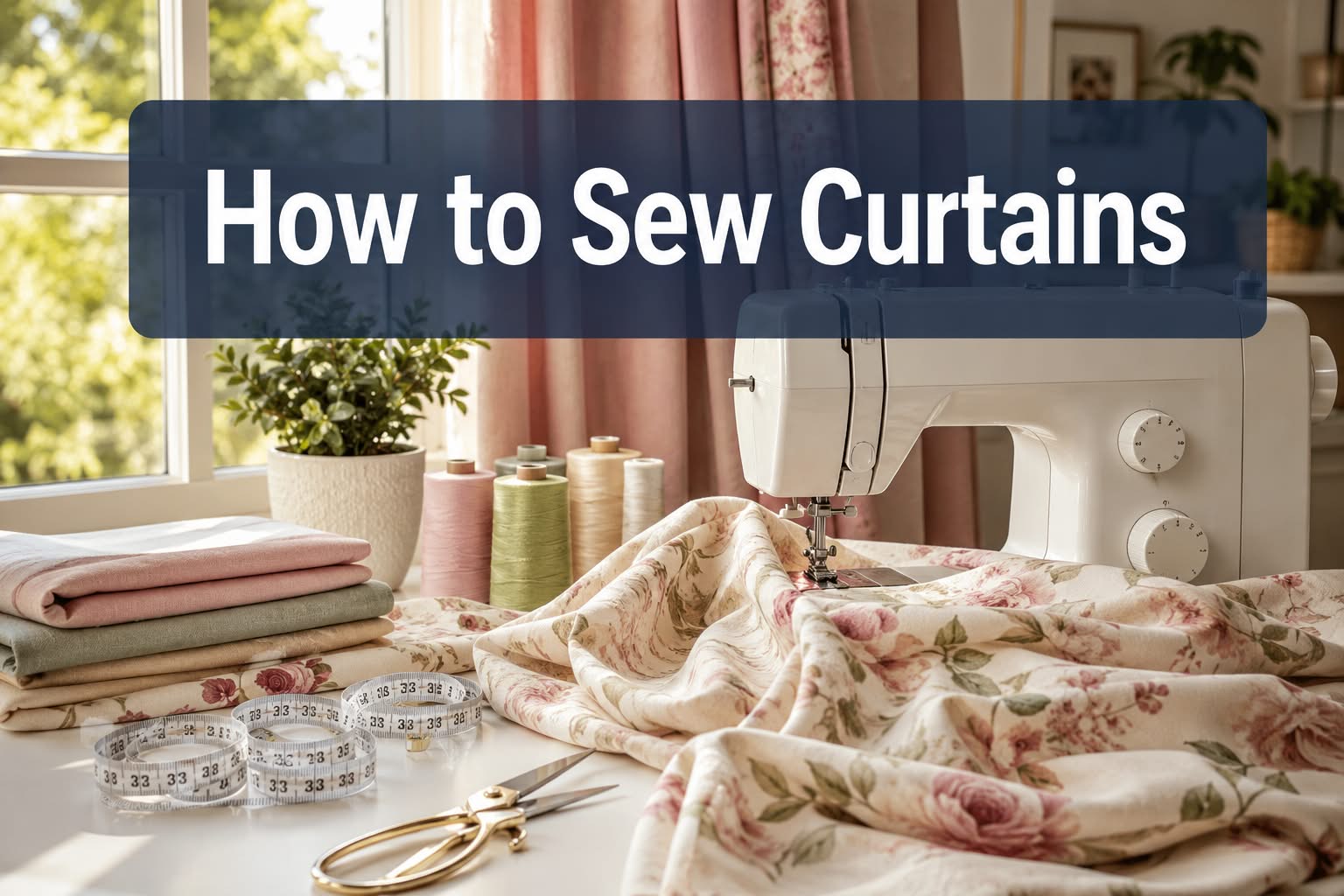 How to Sew Curtains
