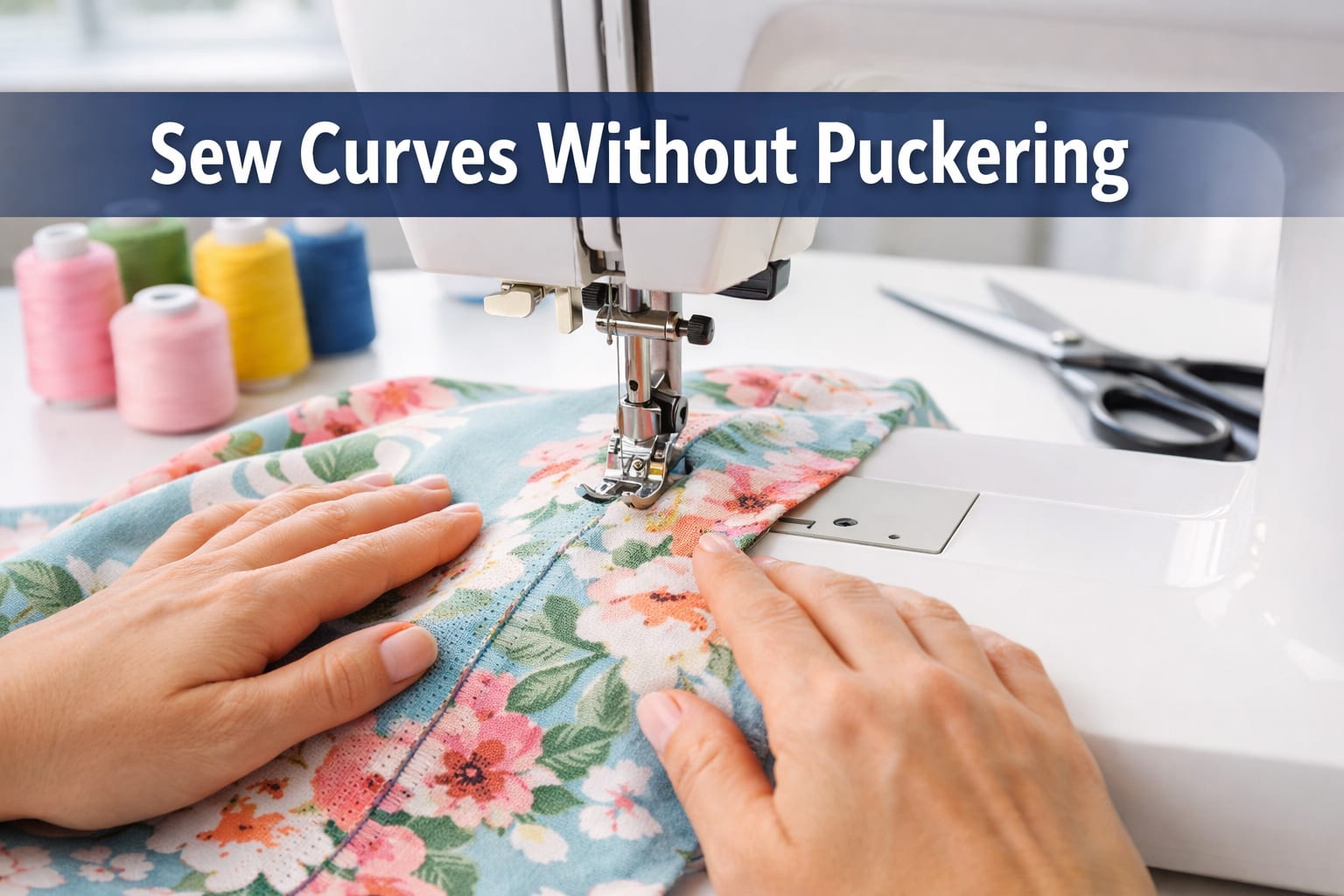 How to Sew Curves Without Puckering