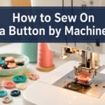 How to Sew On a Button by Machine