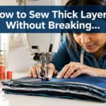 How to Sew Thick Layers Without Breaking Needles