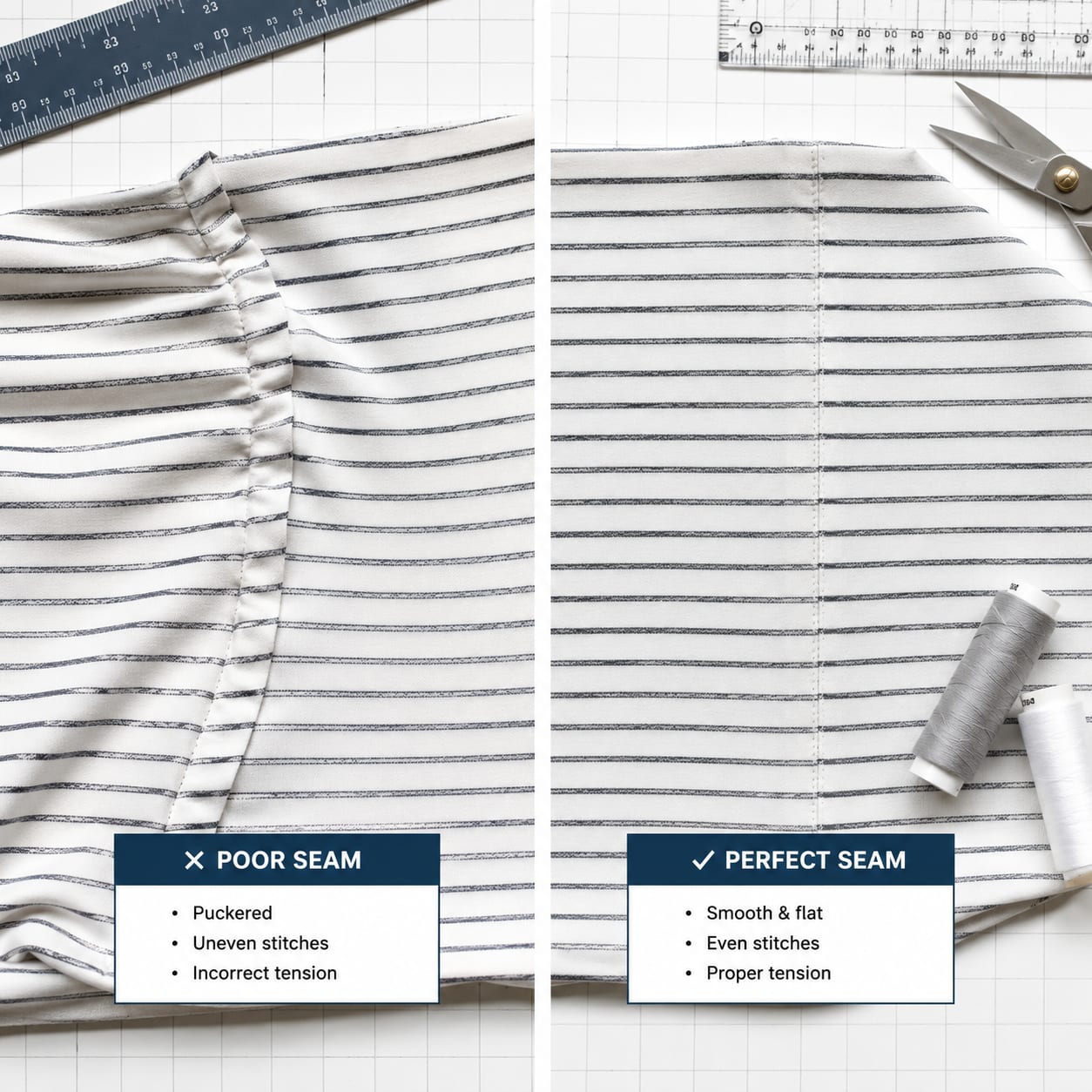 What's the Difference Between a Seam and a Hem?