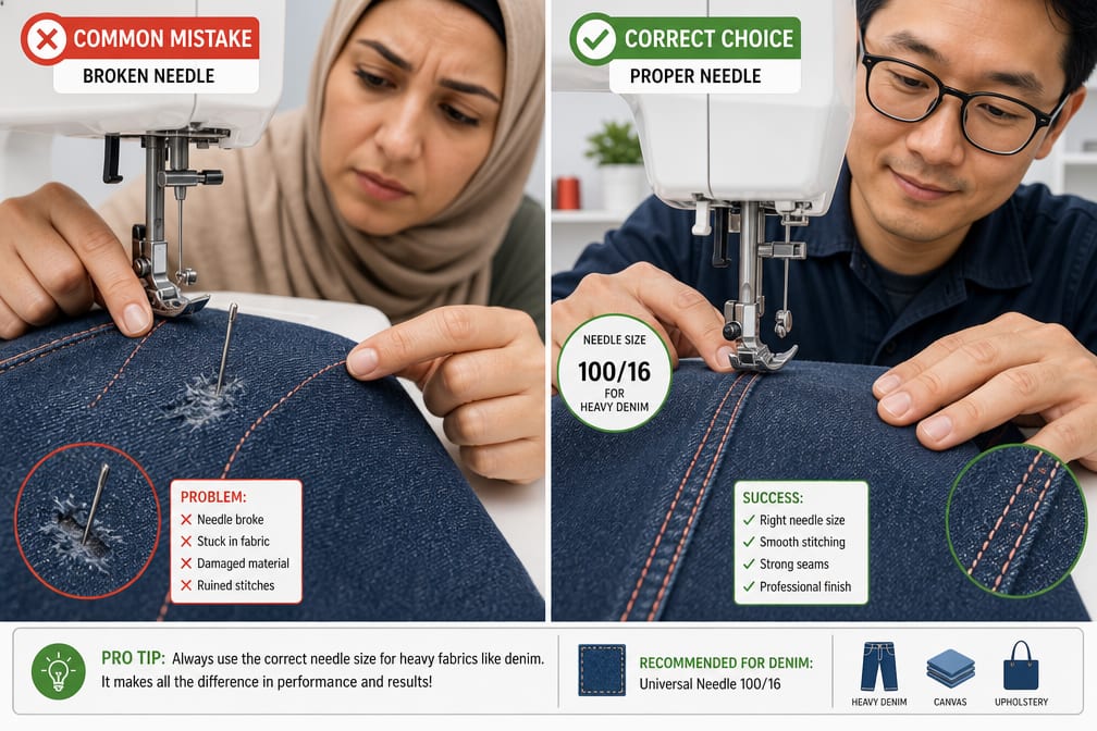 Why Does My Needle Keep Breaking When Sewing?